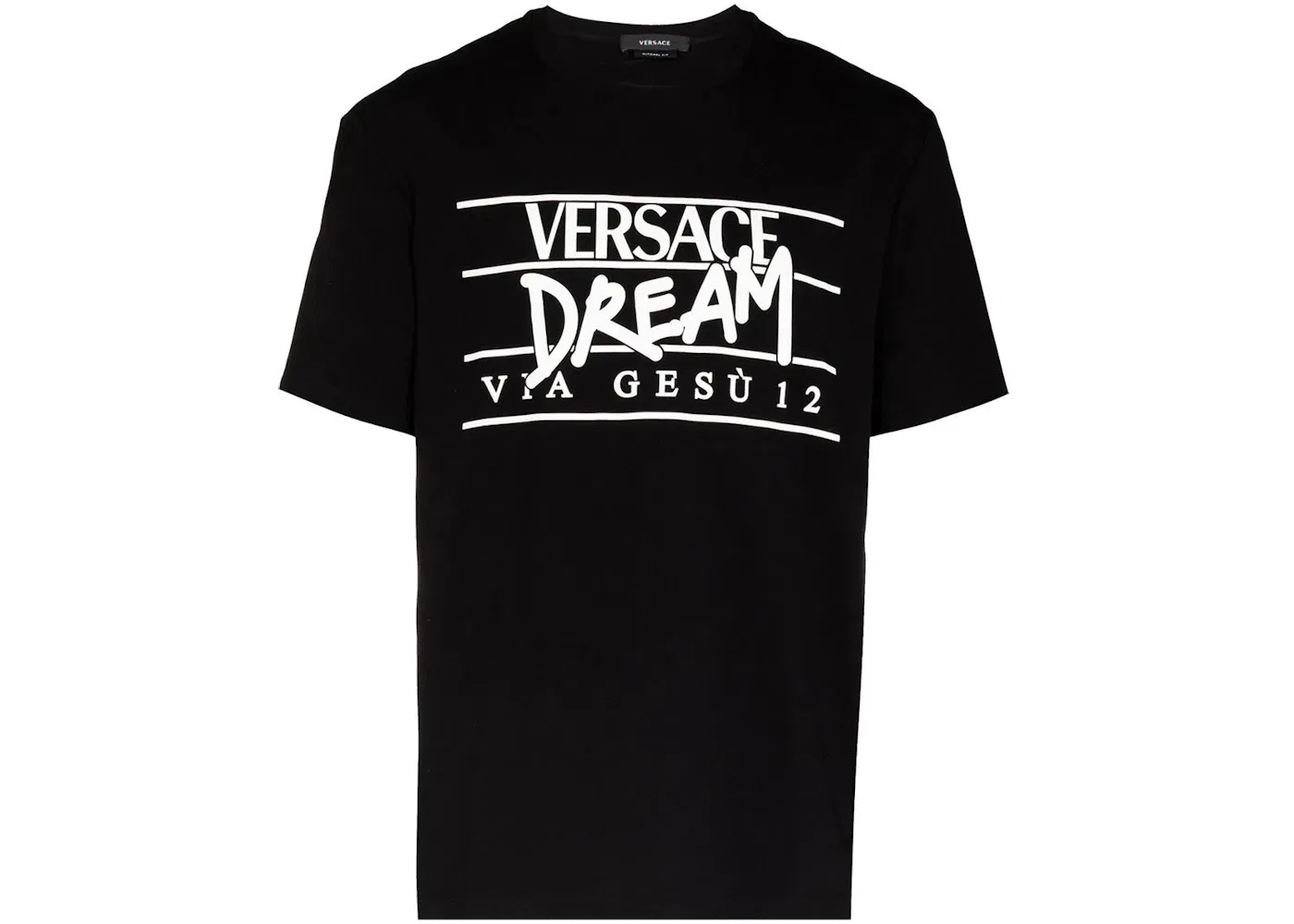 Мужская футболка с принтом Dream Versace, Black