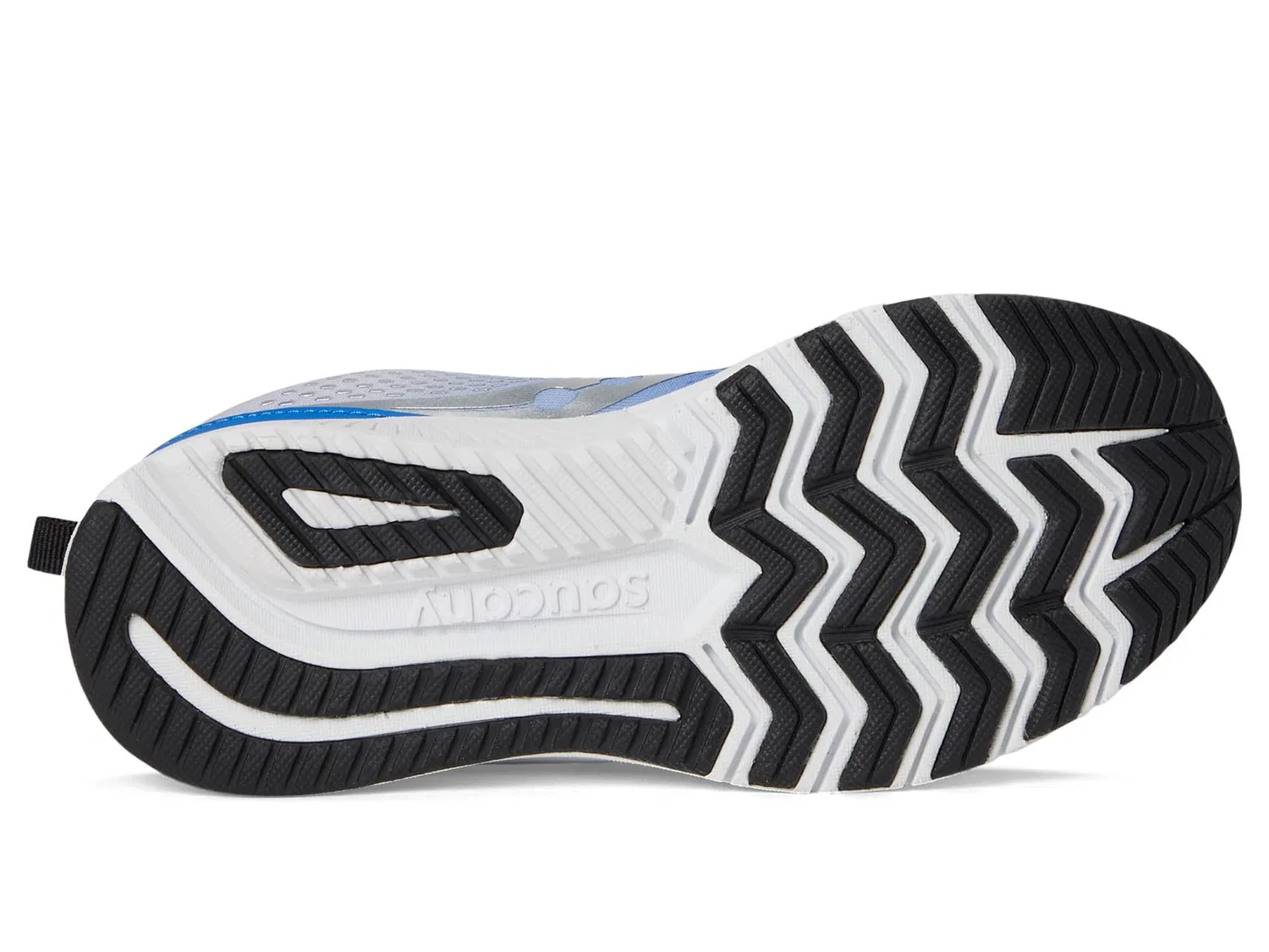 Детские кроссовки для мальчиков с закрытой пяткой Guide Kdz Saucony, Grigio Blu — фото 3