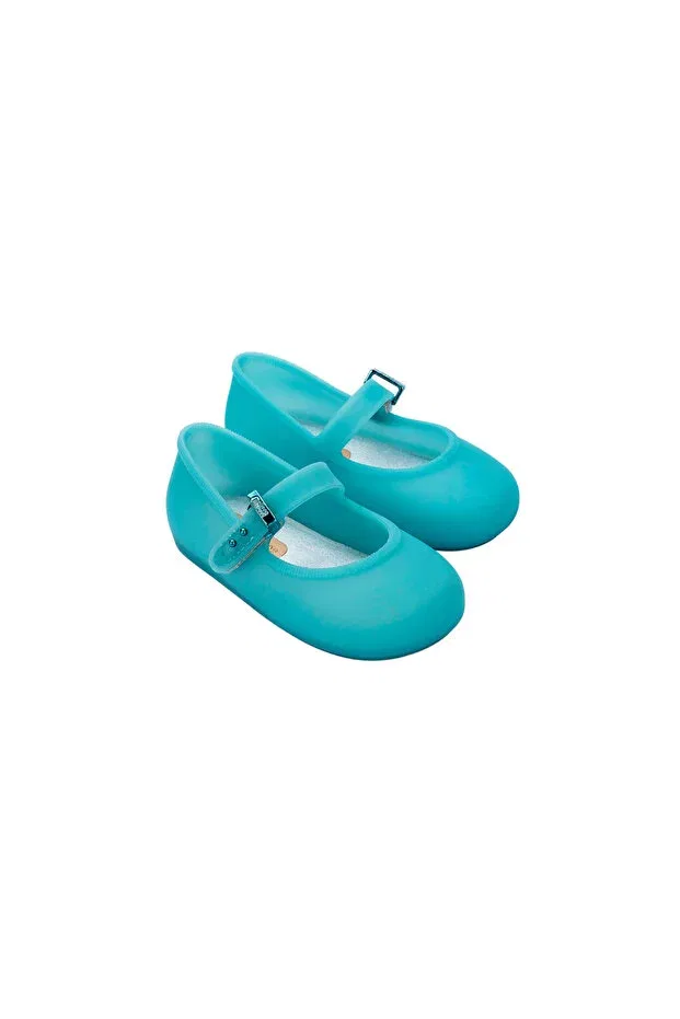 Детские балетки для девочек цветные Mini Melissa, Turquoise