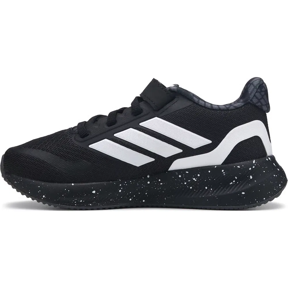 Детские кроссовки Runfalcon 5 Adidas, Black/Speckle/Print — фото 3