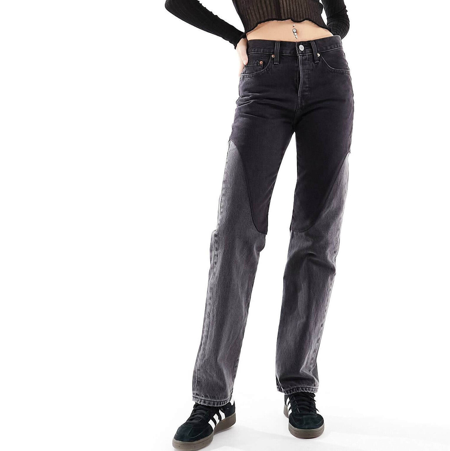 

Джинсы Levi's Superlow Waist Loose Fit, черный