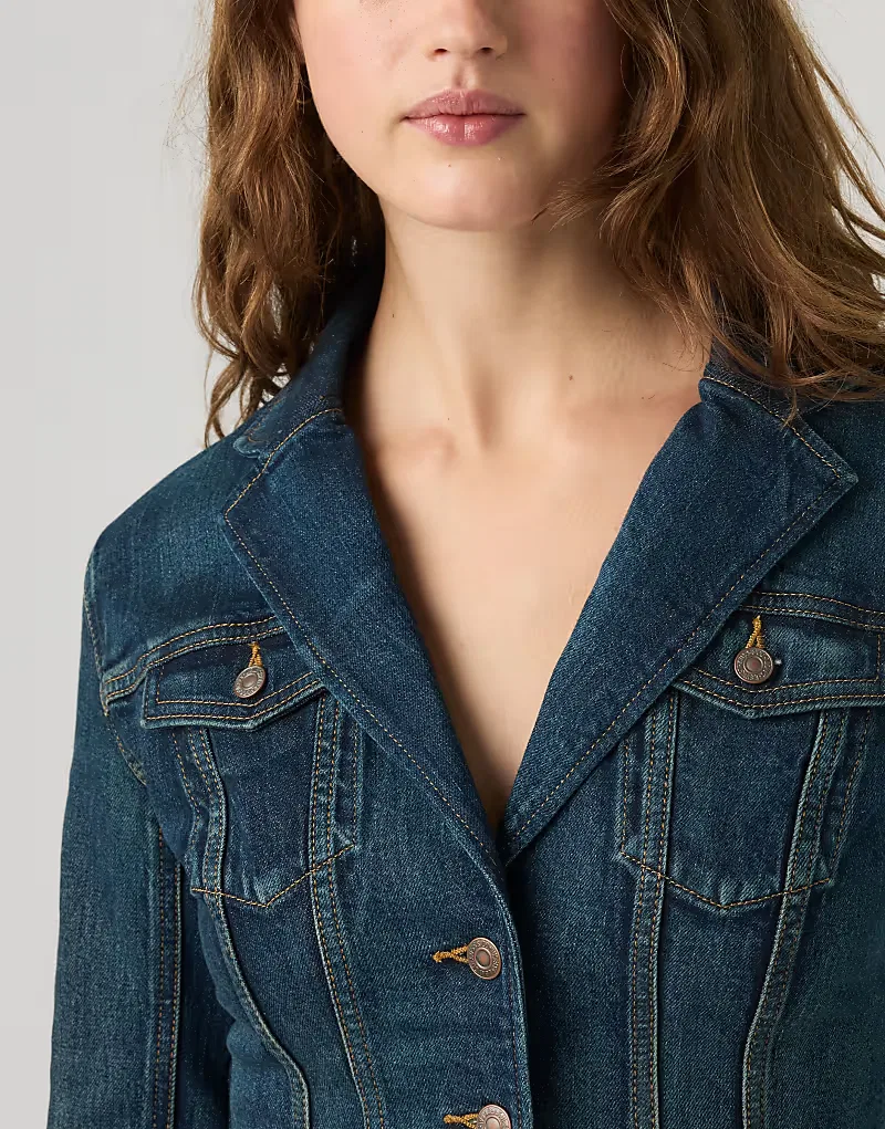 Джинсовый пиджак Levi's, синий — фото 3