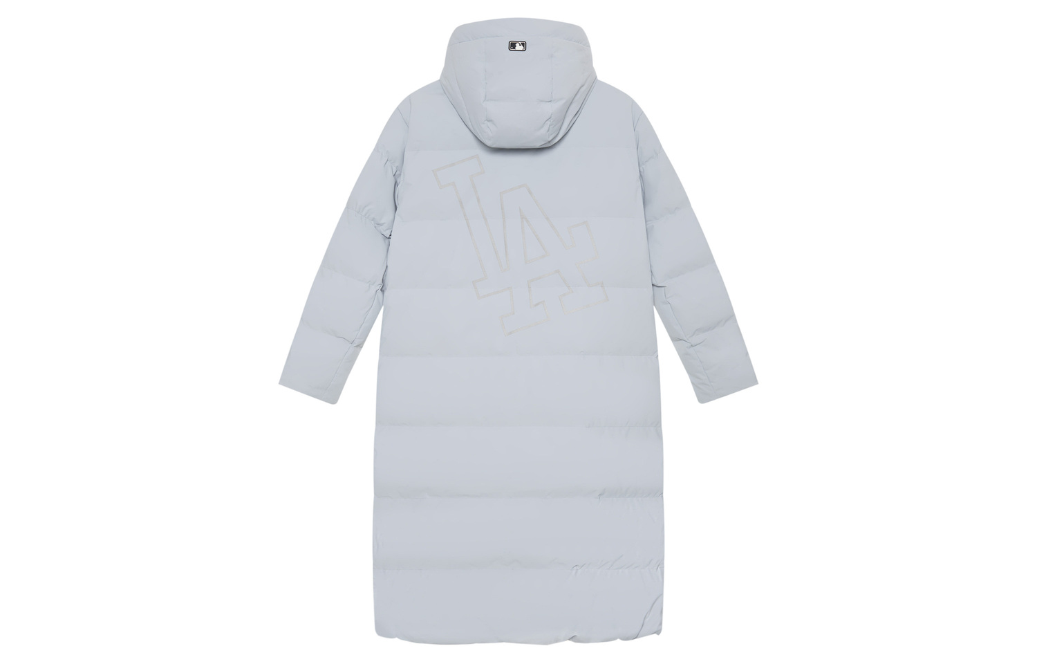 

MLB Куртка пуховая унисекс светло-серая, Light Gray