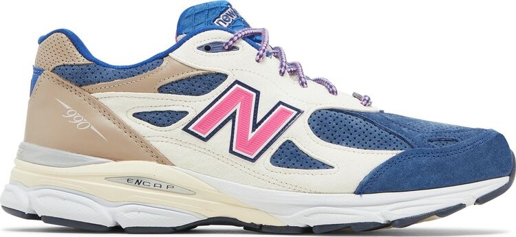 Кроссовки New Balance Kith x 990v3 Made In USA 'Daytona', синий — фото 2
