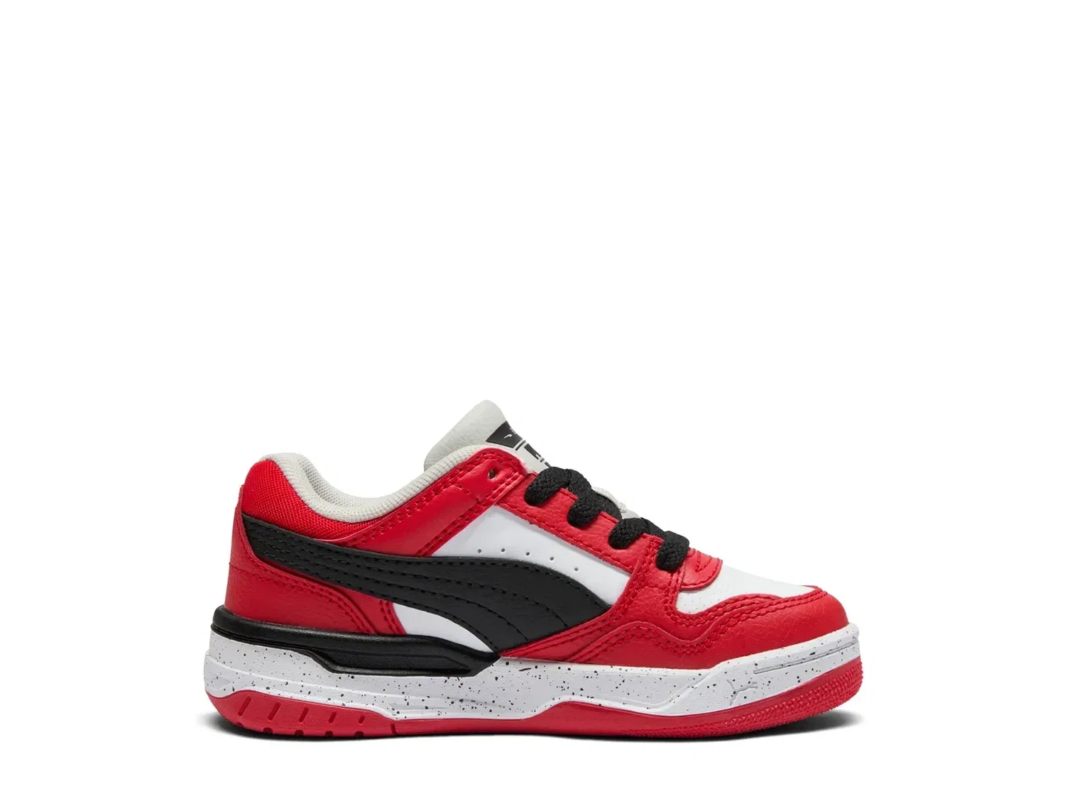 Кроссовки Rebound Retro, PUMA, черный/красный/белый — фото 2