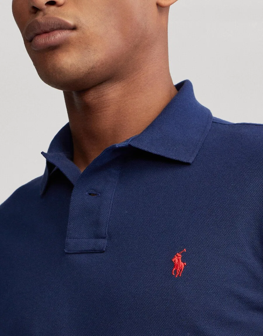 Футболка Polo Ralph Lauren цвета морской синевы — фото 2