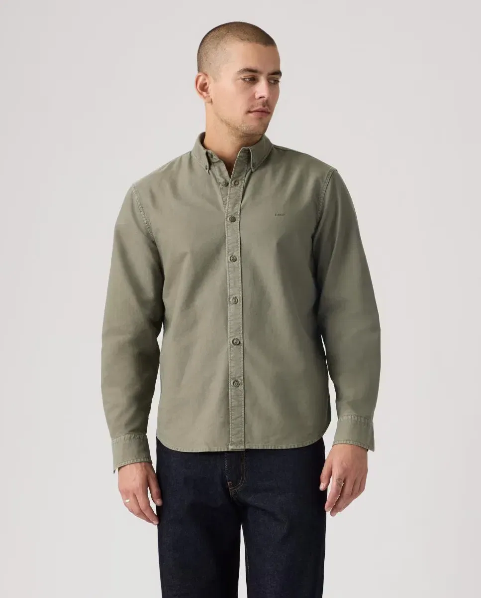 Мужская рубашка с длинным рукавом Levi's, Verde