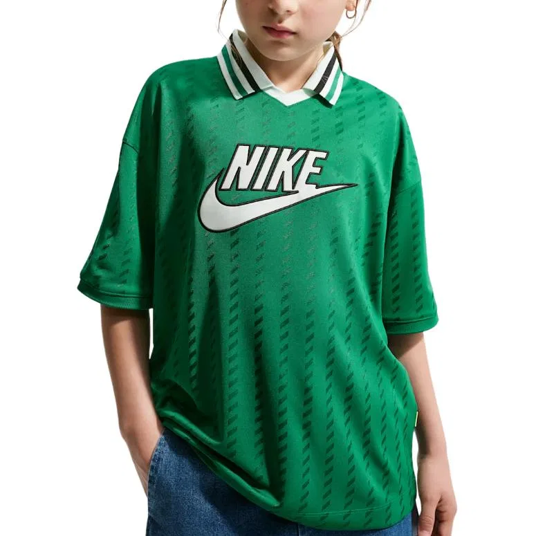 Детская футболка хлопковая Nike, Peacock Stone Color