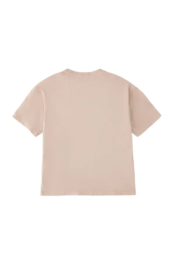 Футболка с вышивкой Print t-shirt Roy Rogers, Rosa Dust, розовый — фото 2