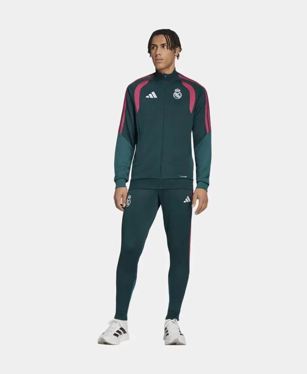 Мужской спортивный костюм для тренировок Real Madrid 2026-2027 Entreno adidas, Verde