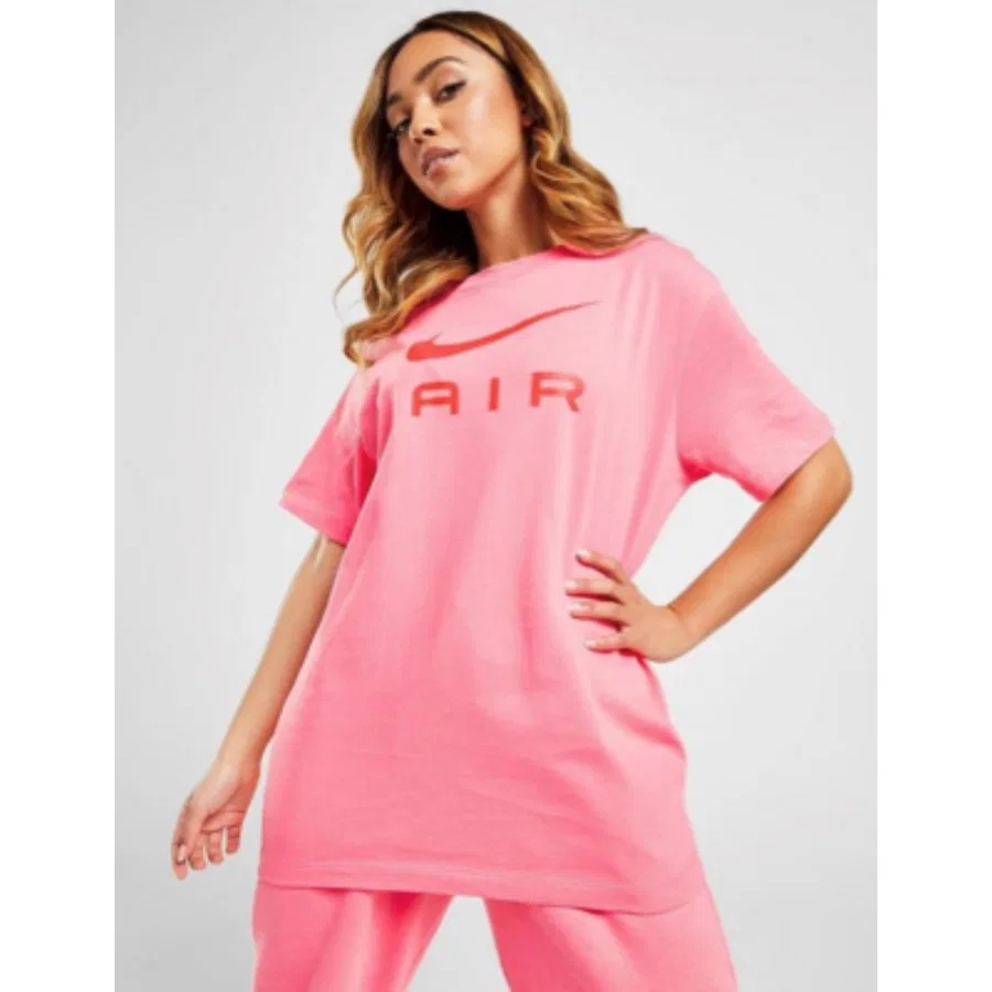 Футболка с коротким рукавом и принтом Nike Sportswear Tee Air, Nike, Розовый — фото 2