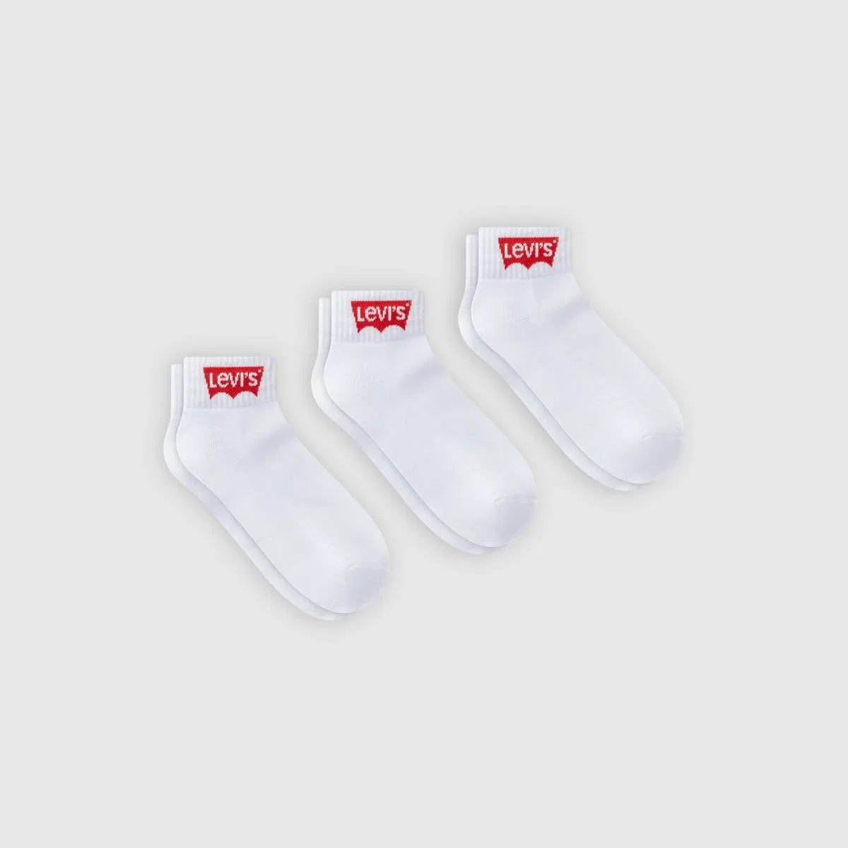 Носки средней высоты (3 шт.) Levi's, White