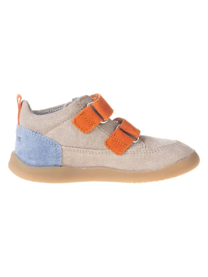 Кроссовки низкие кожаные Samy Richter Shoes, бежевый — фото 2