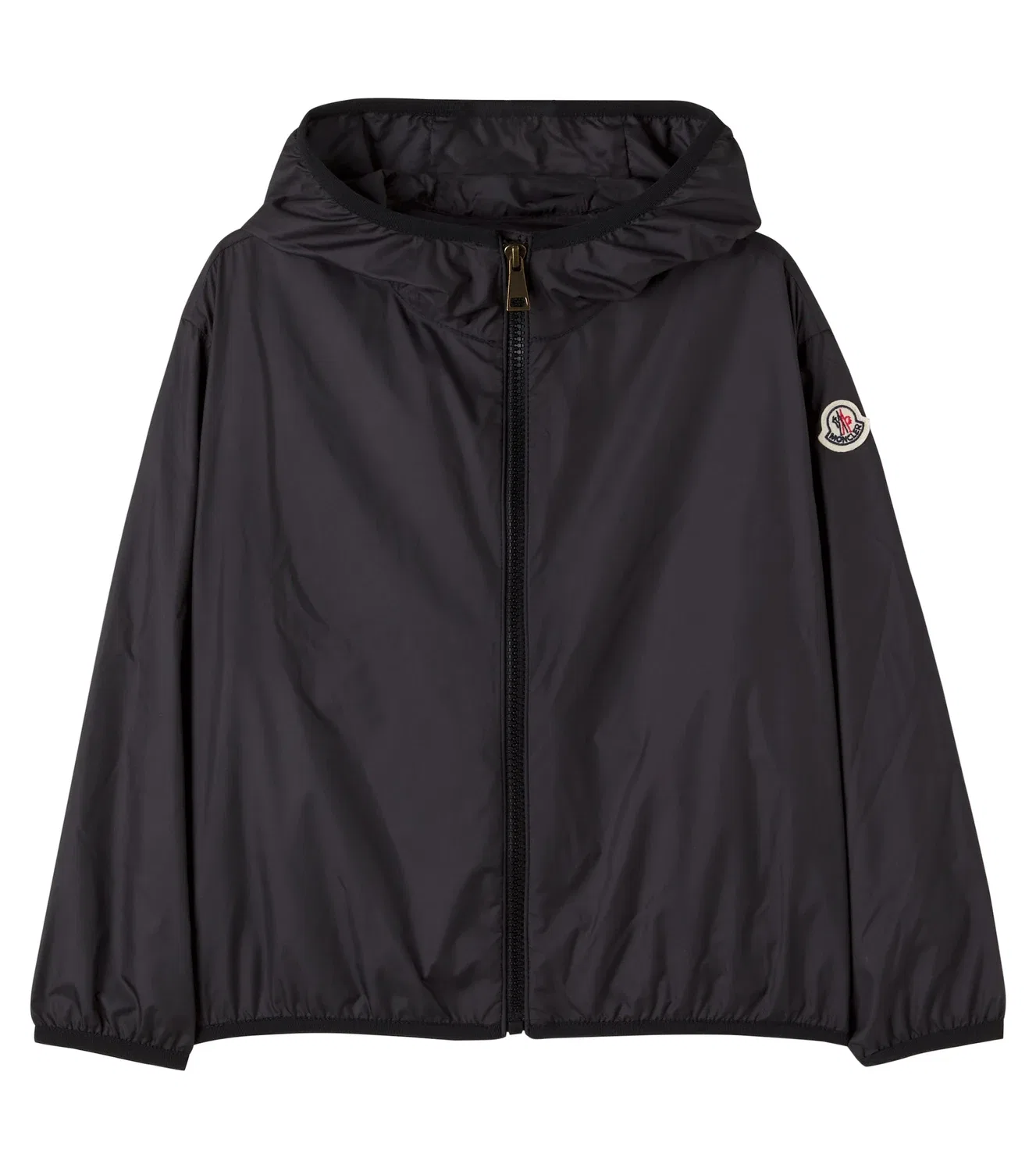 Легкая куртка с капюшоном Fegeo Moncler Enfant, черный