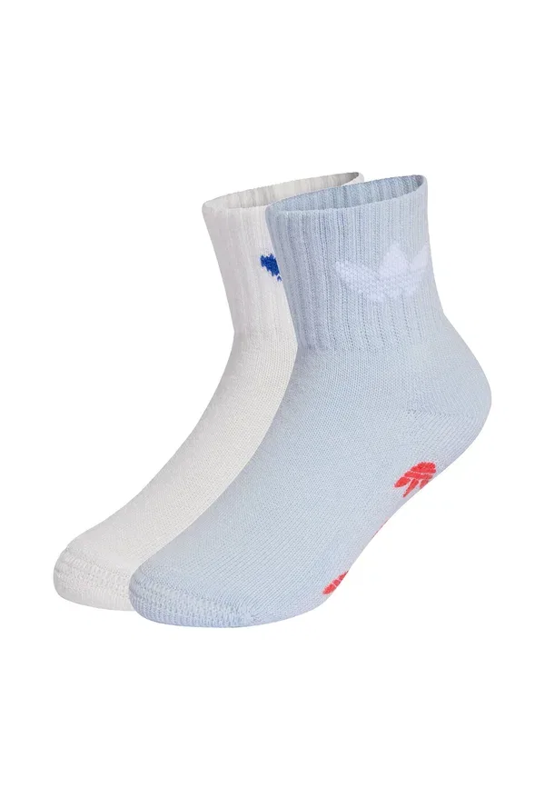 Детские носки Adidas Originals, белый/стальной
