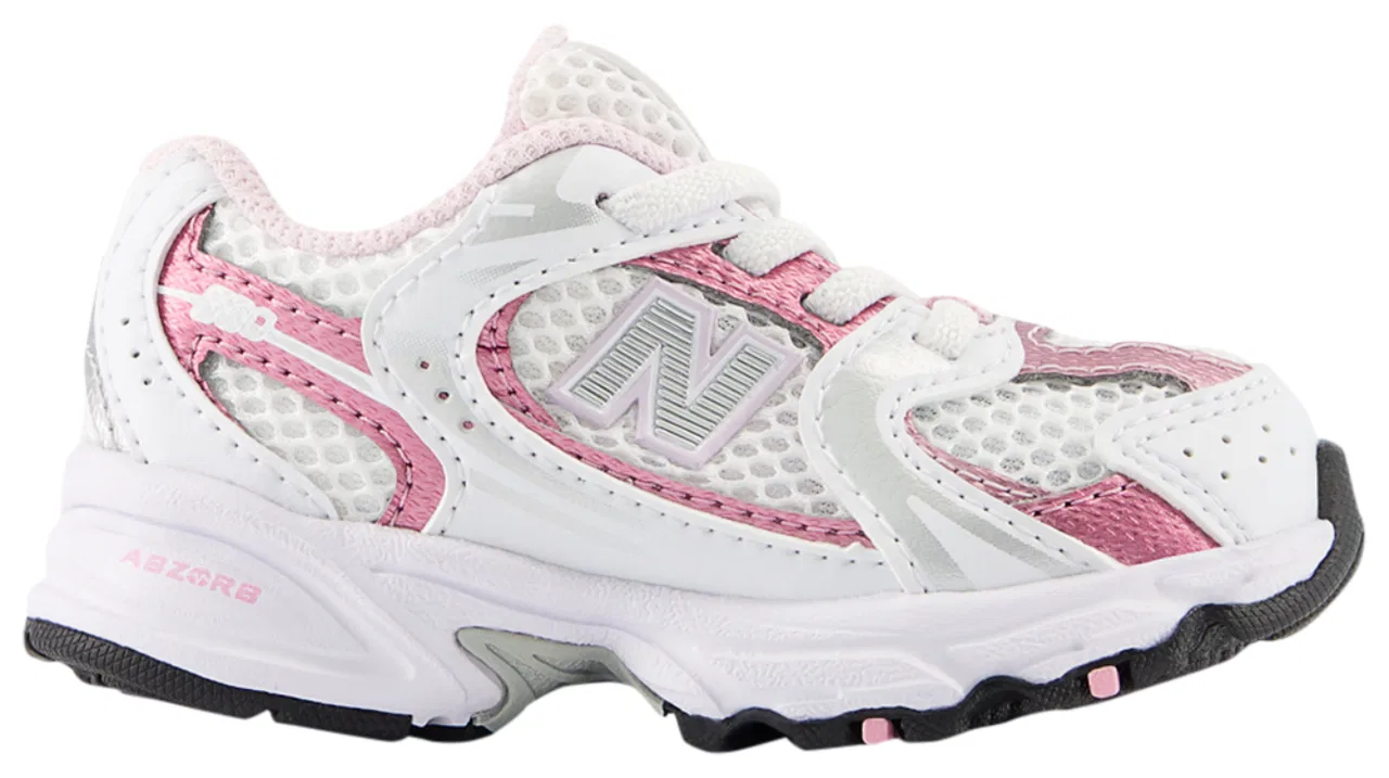 Кроссовки для девочек 530 New Balance, розовый/белый