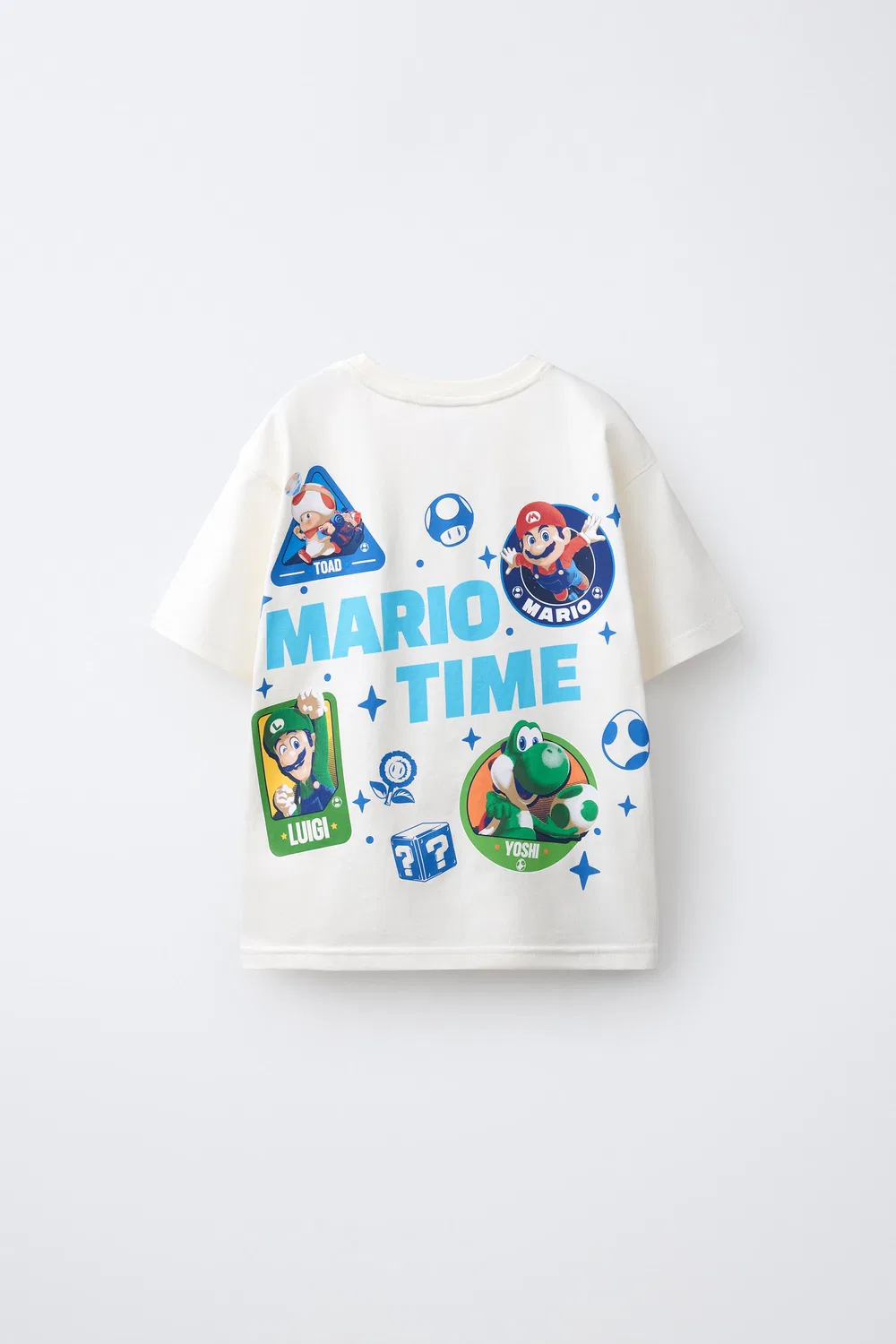 Пижама с принтом "Марио Брос." и Nintendo. 6-14 лет. ZARA, Blue/White — фото 3