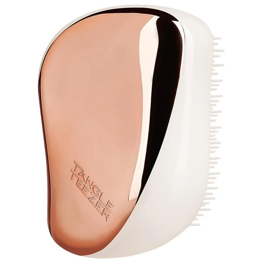 Плоская/Лопатчатая компактная щетка-стайлер, розовое золото, люкс Tangle Teezer, 1 шт — фото 3