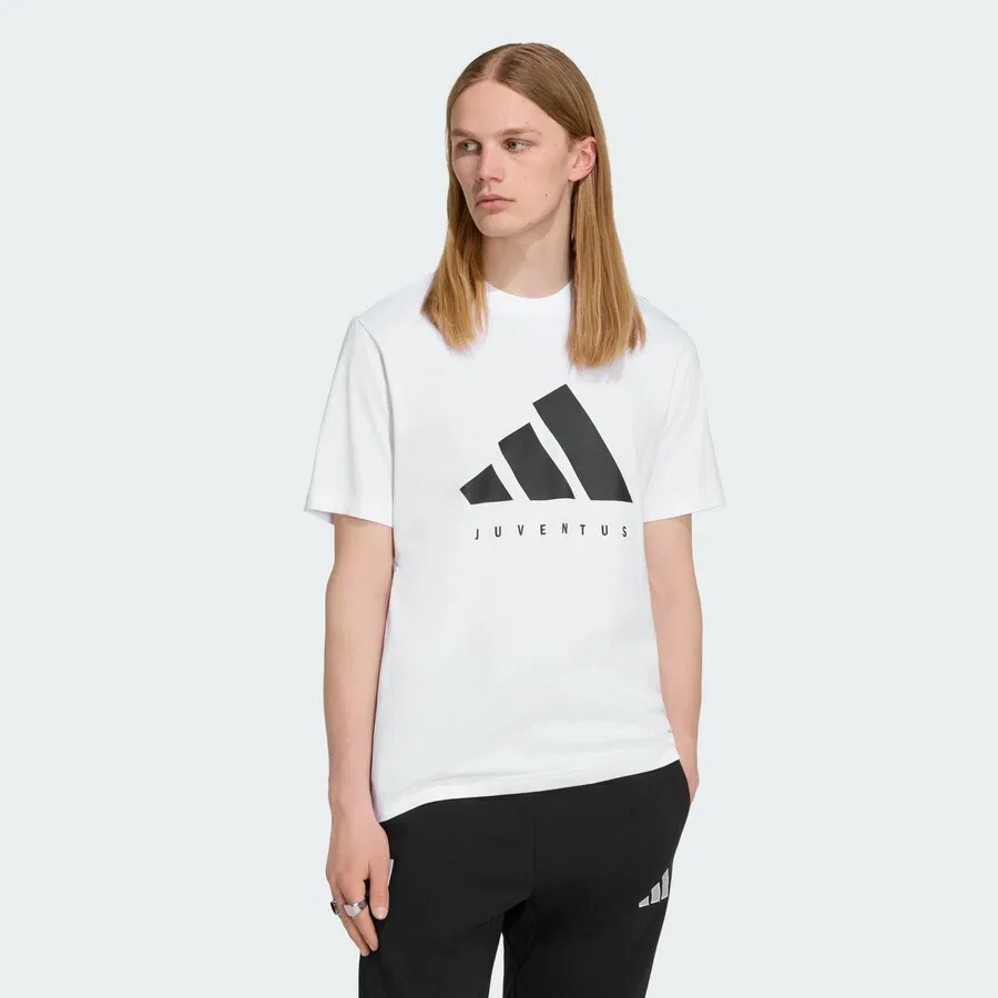 Футболка ADIDAS PERFORMANCE Performance Shirt 'Juventus Turin DNA' белого цвета — фото 2