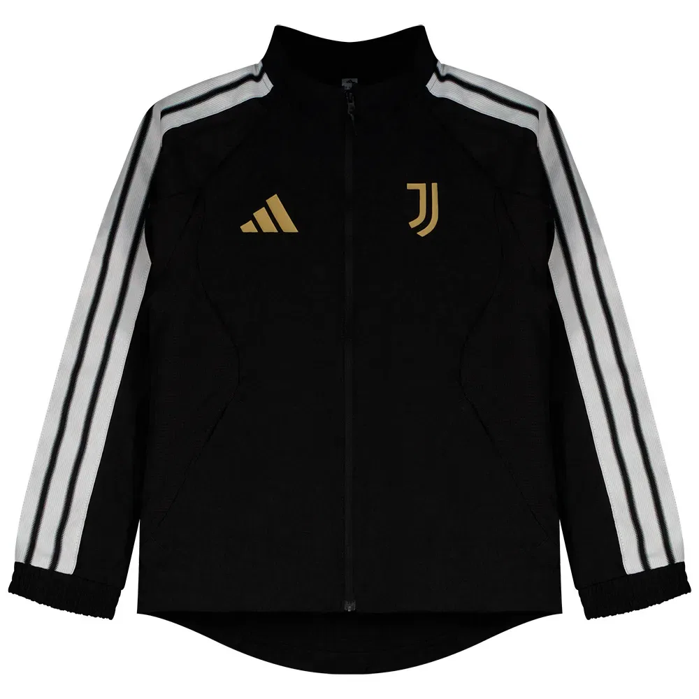 Детская куртка с молнией Adidas Juventus Turin Home Anthem, Black