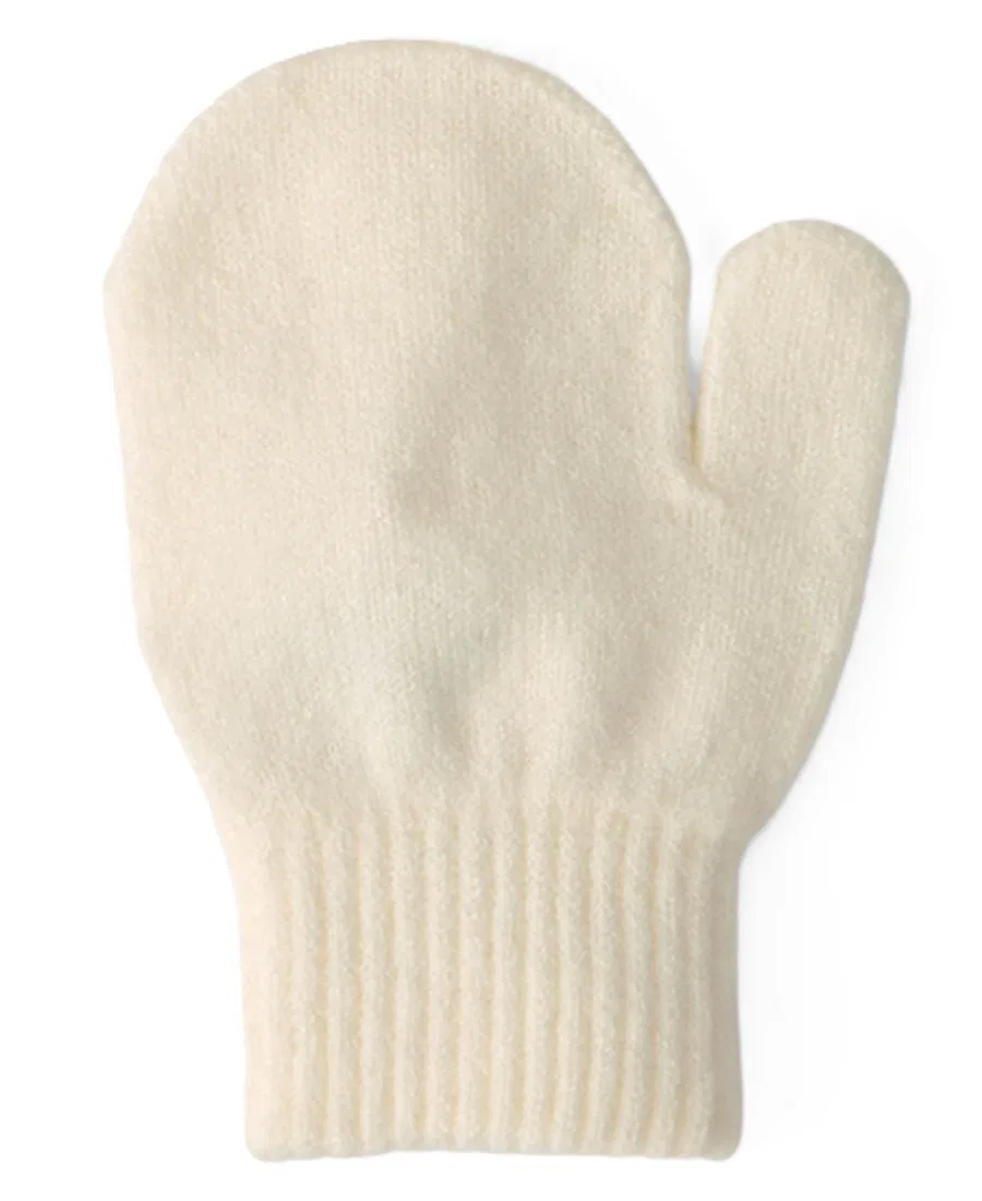 Комплект шапка и варежки с узором Фэр-Айл, модель Christmas Beanie and Glove Carter's, White — фото 3