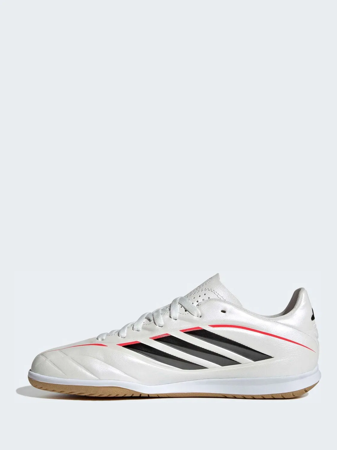 Кроссовки футбольные Copa Pure IV Club Indoor adidas, белый — фото 2