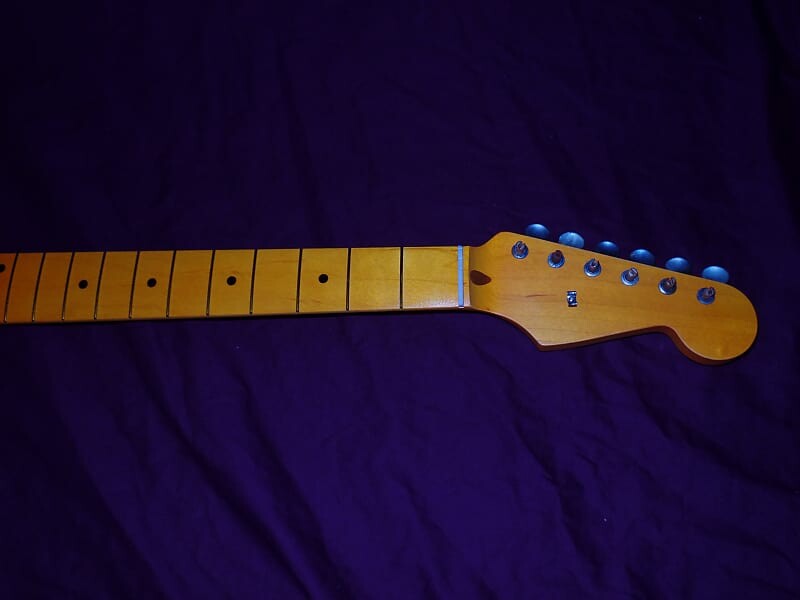 

Легкая реликвия 1950-х годов 9.5 C Stratocaster vintage Allparts Fender Licensed кленовый гриф Stratocaster Neck