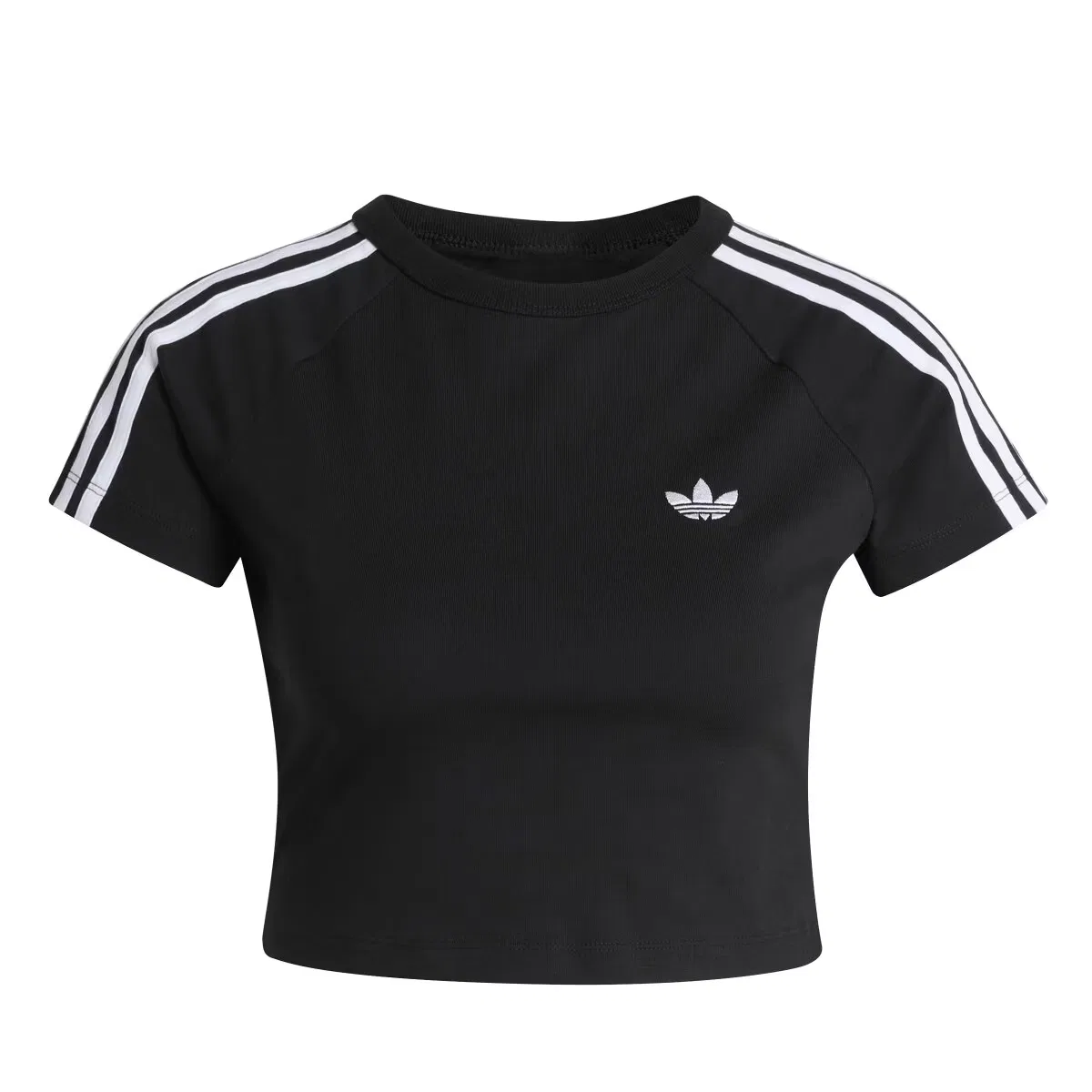 Женская футболка, Adicolor Originals, adidas, черный — фото 2