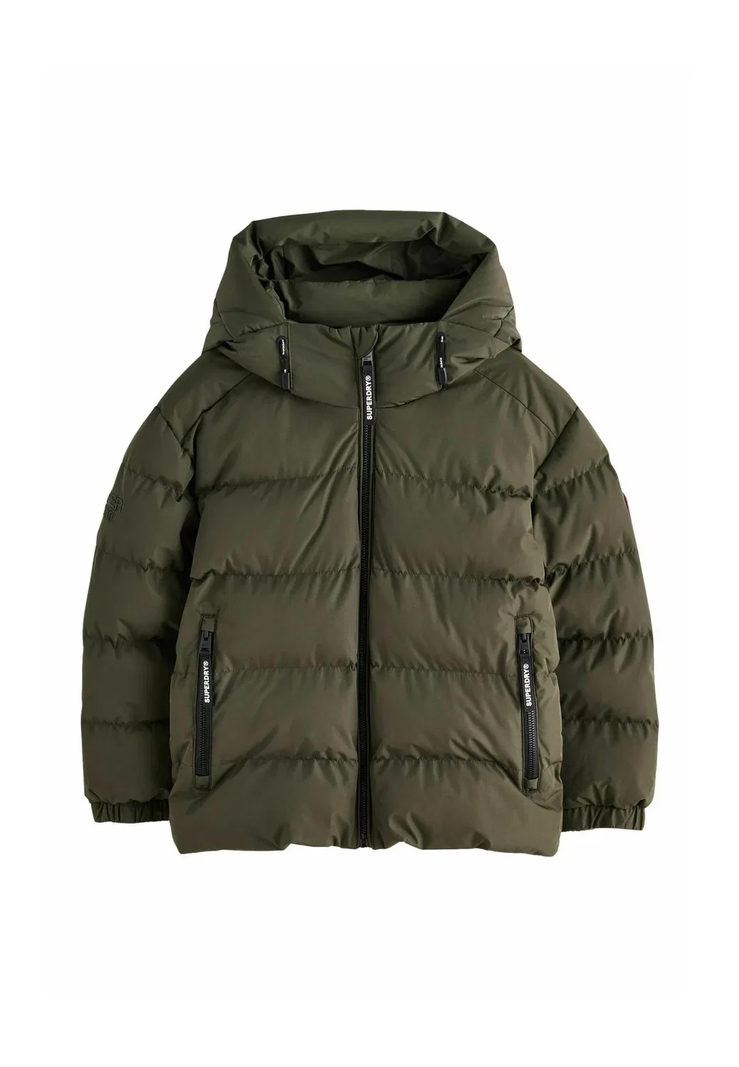 Спортивная пуховая куртка - зимняя куртка Superdry & Co, Green — фото 4