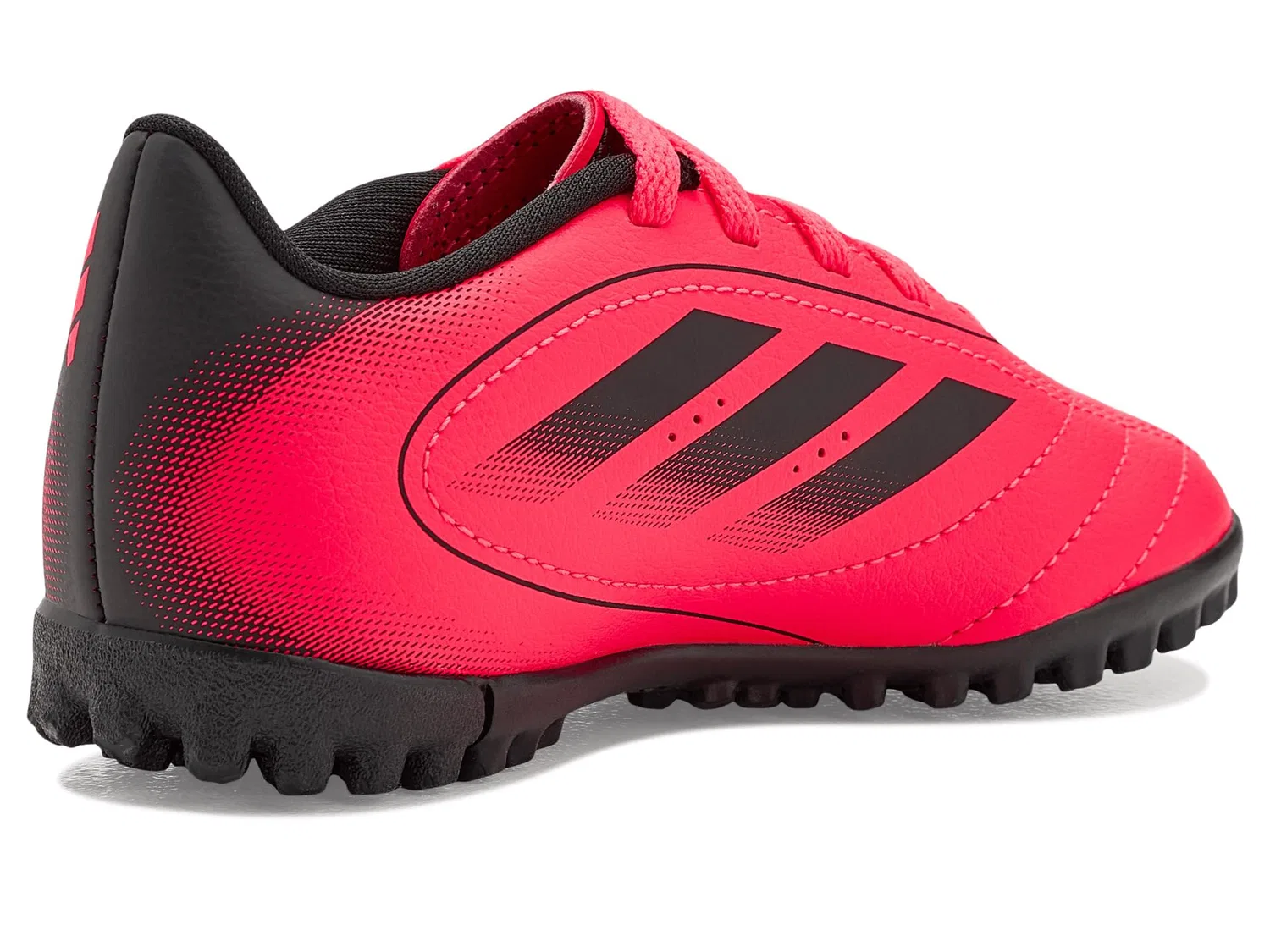 Бутсы Goletto Ix Turf Football (для маленьких и больших детей) Adidas Kids, Solar Turbo/Core Black/Core Black — фото 4