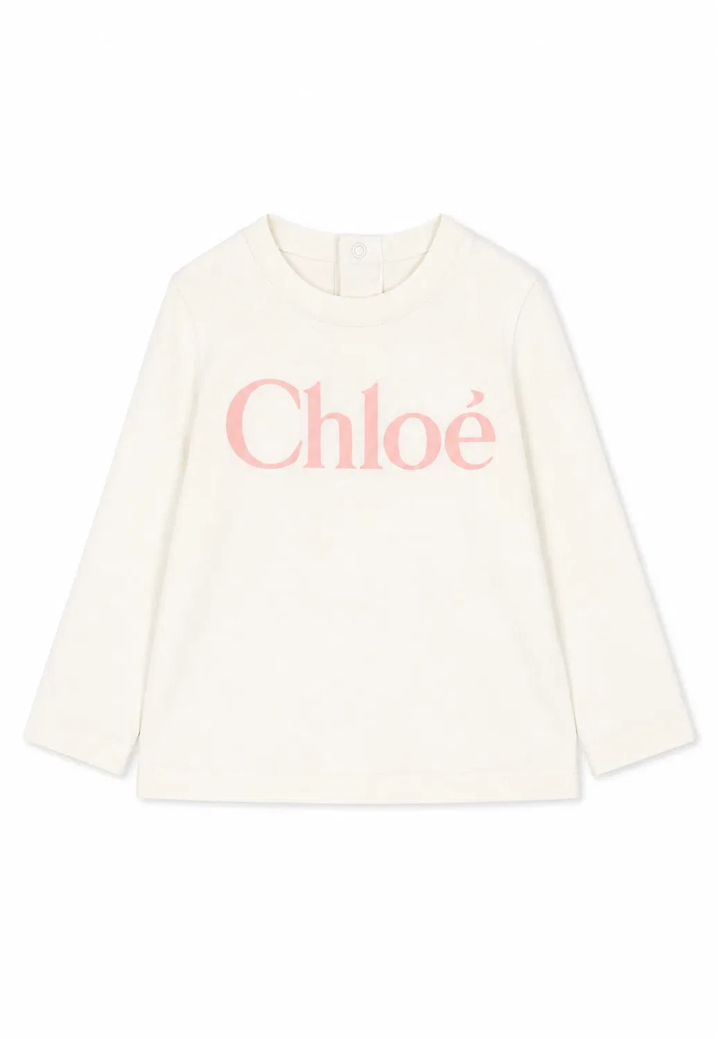 Футболка - топ с длинными рукавами Chloé, White