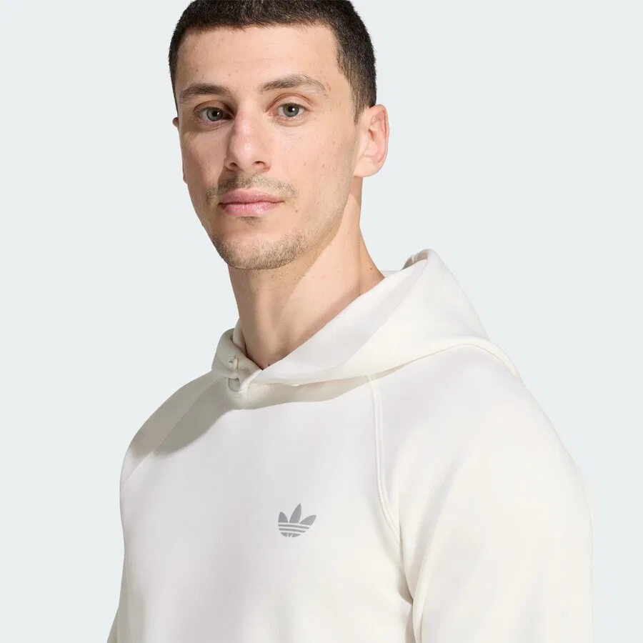 Толстовка ADIDAS ORIGINALS 'Trefoil Essentials', кремовый — фото 4