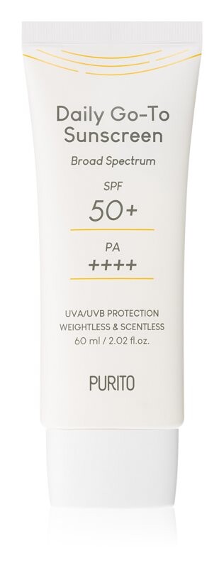 

Легкий защитный крем для лица SPF 50+ Purito Daily Go-To Sunscreen