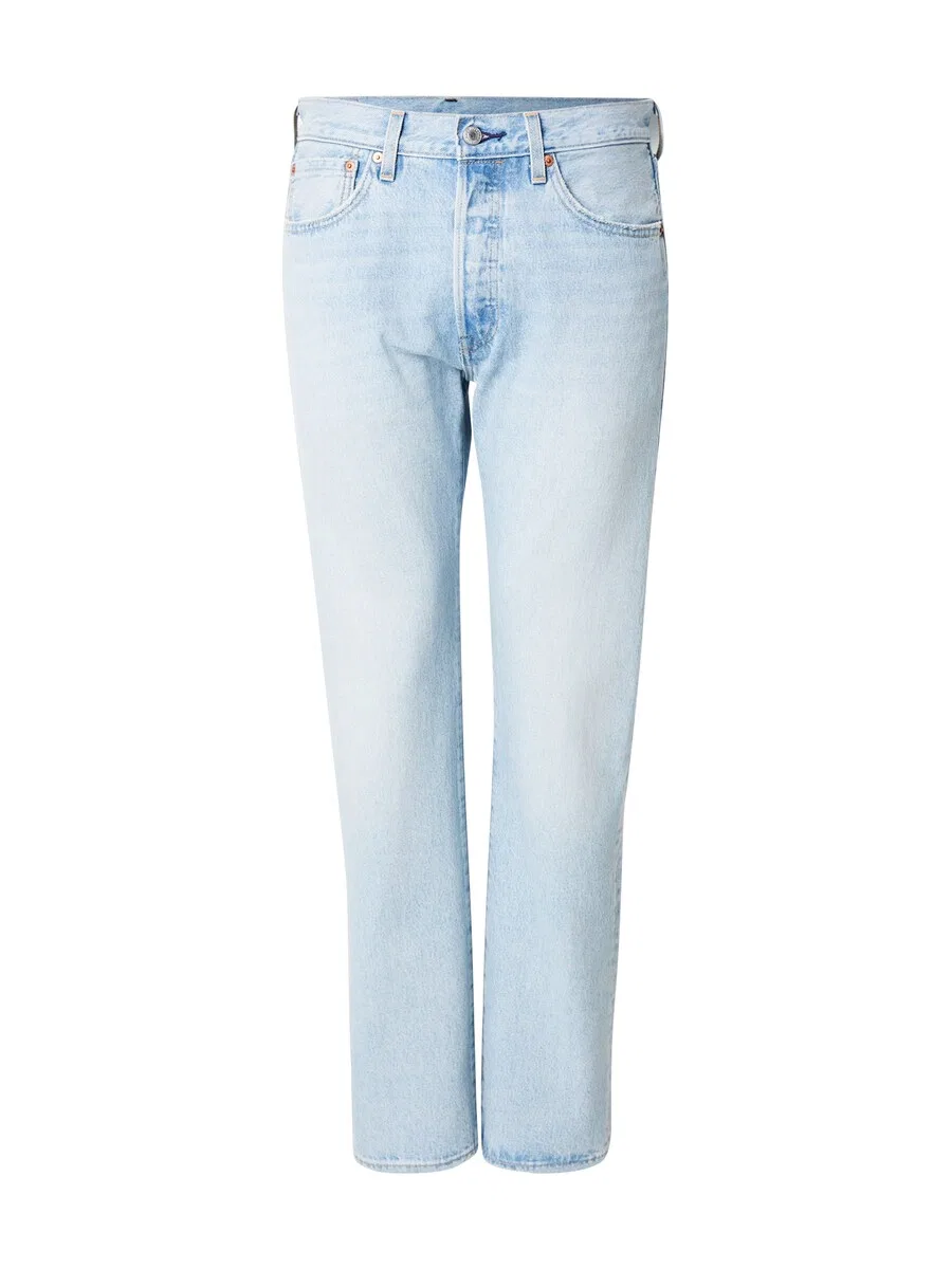 Джинсы LEVI'S Regular '501 Levi's' светло-голубого цвета