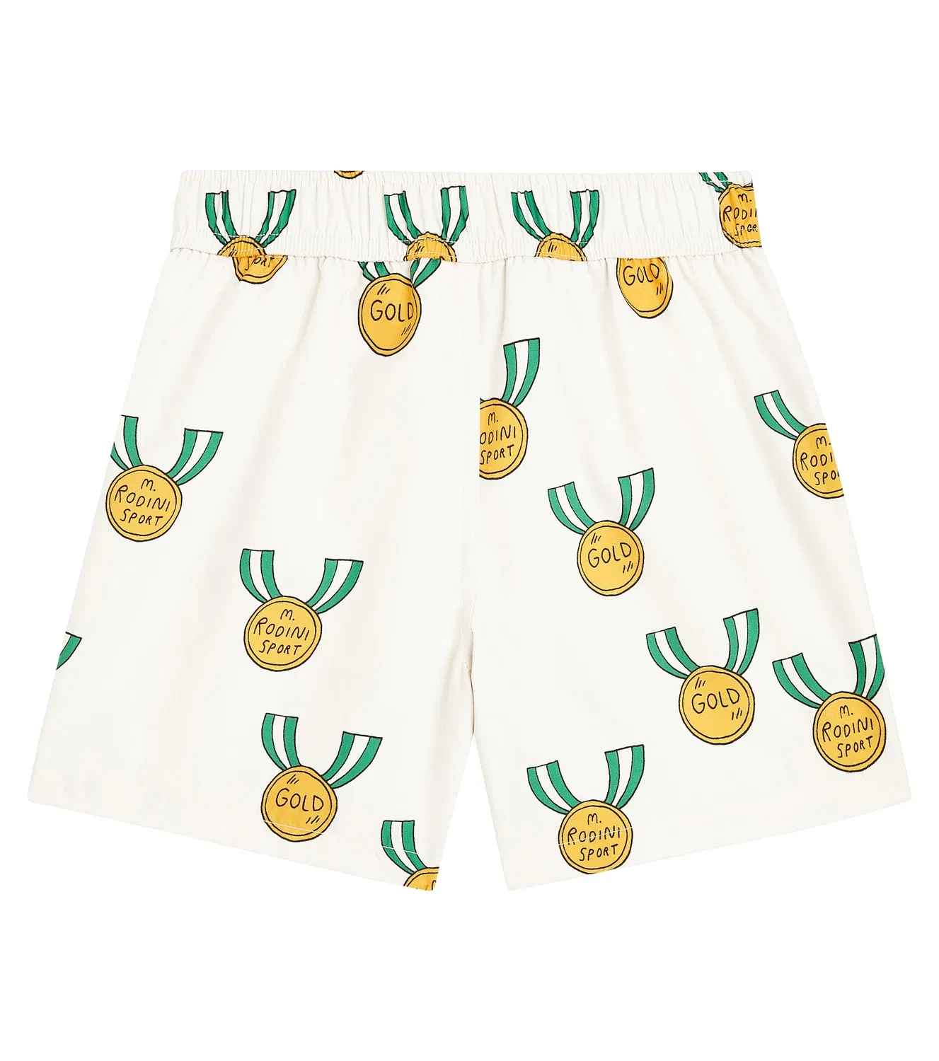 Плавки с поясом на резинке Medal Mini Rodini, серый — фото 4