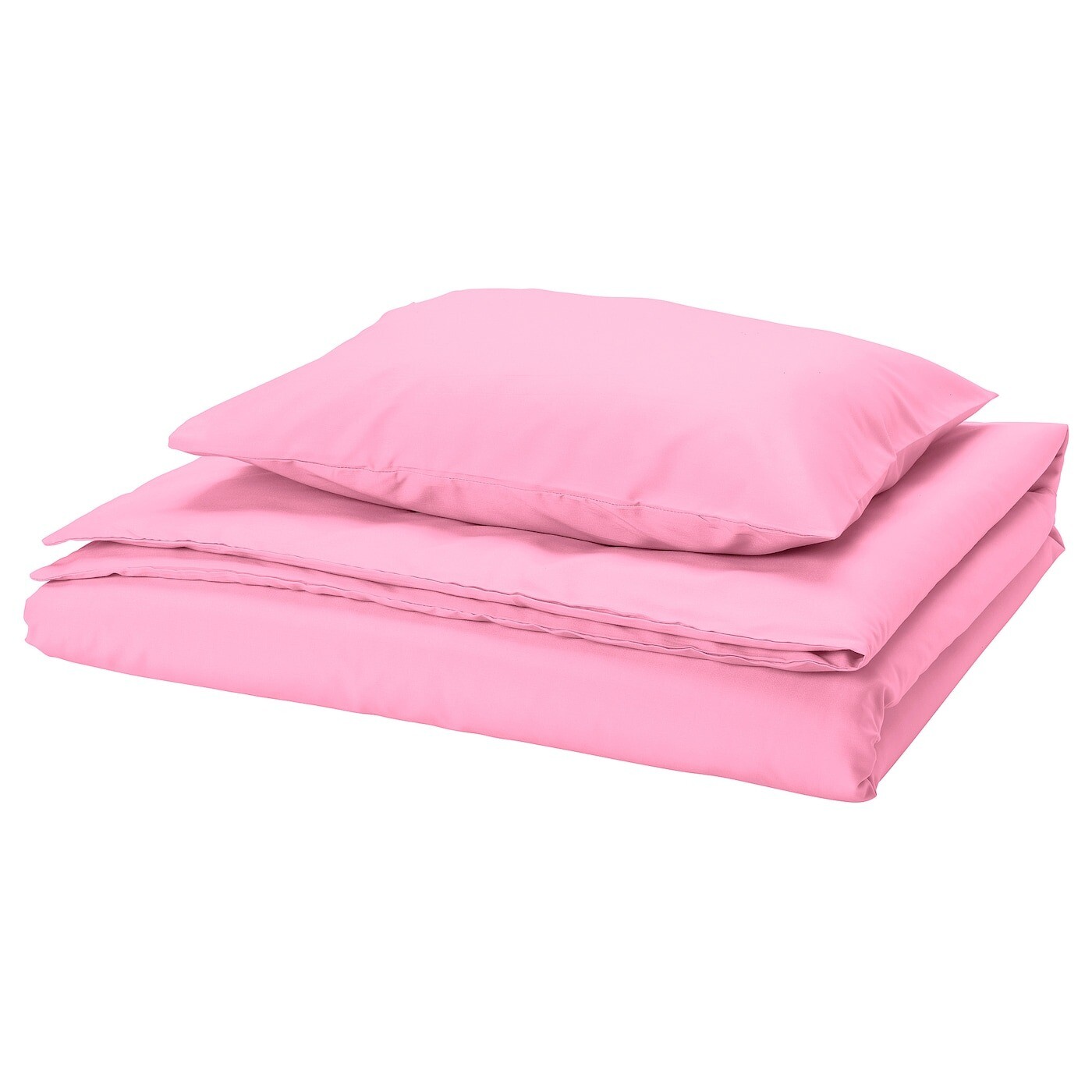 Комплект постельного белья Ikea Piltandvinge, 2 предмета, 150х200/50x60 см, светло-розовый