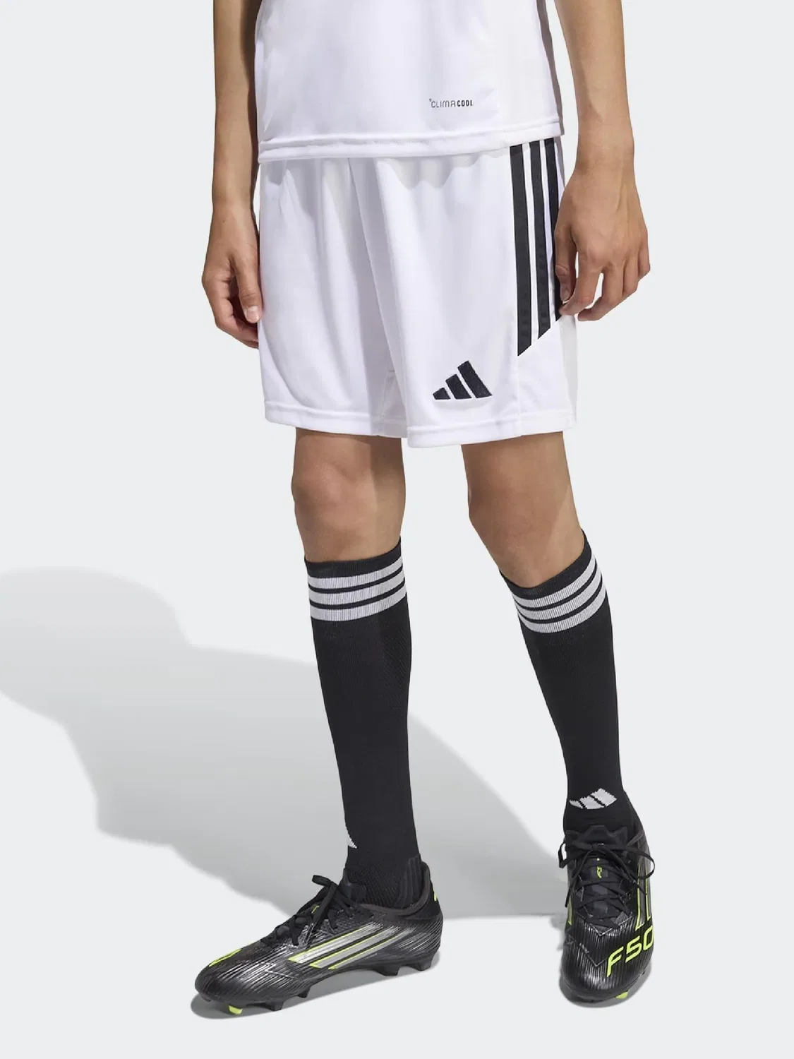 Шорты для футбола Tiro 26 League adidas, белый