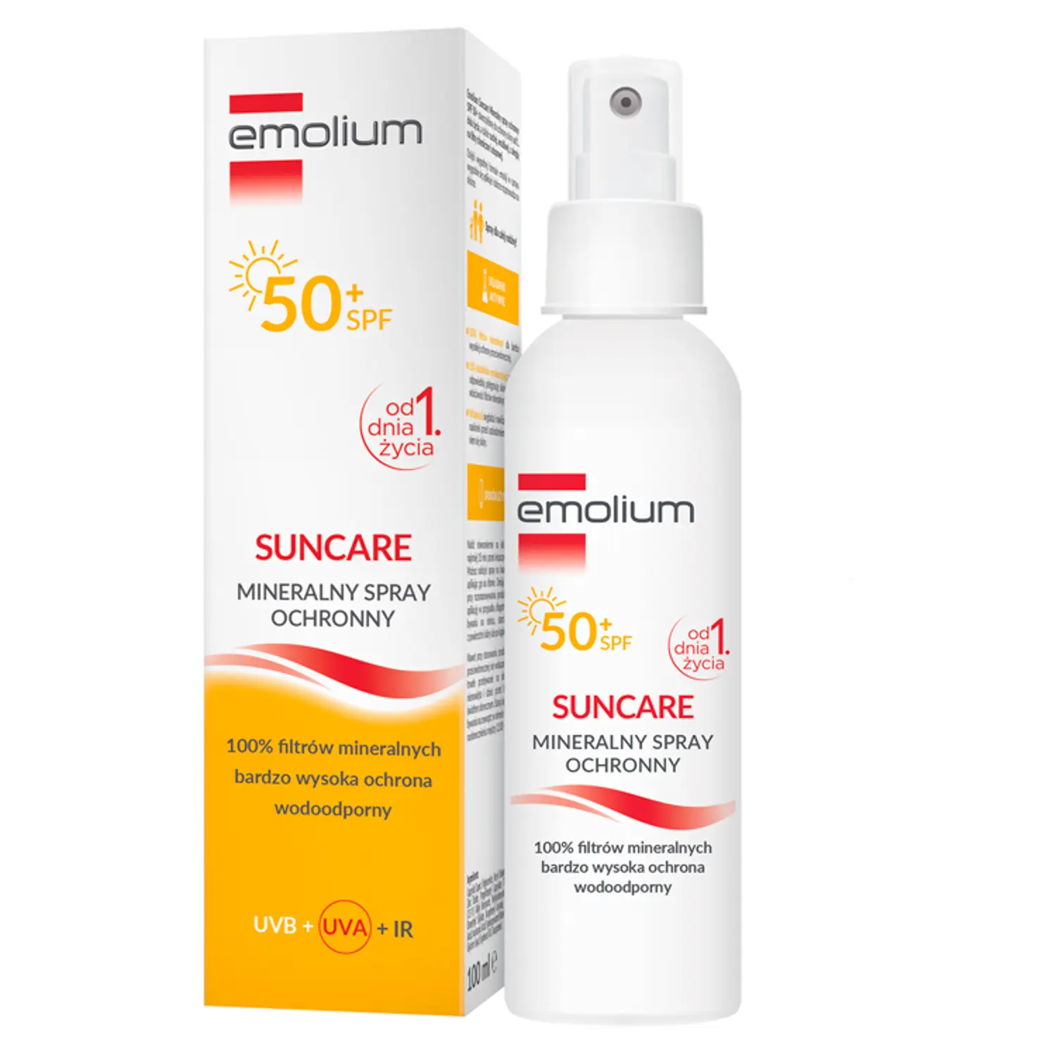 Emolium Suncare минеральный защитный спрей для тела SPF50+, 100 мл — фото 4