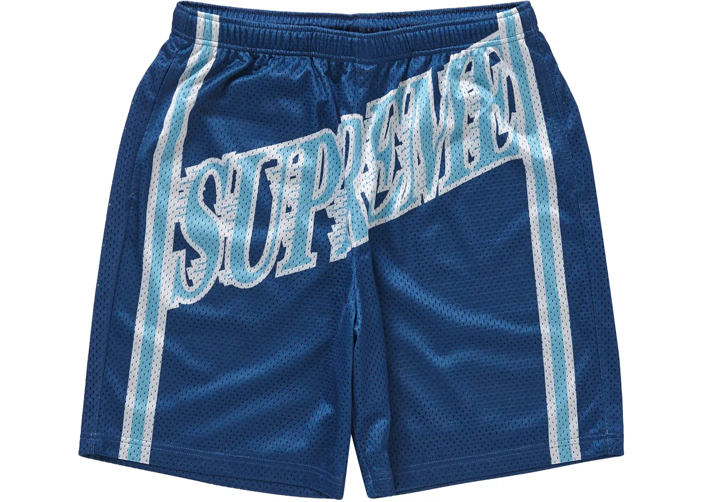 Мужские шорты с сетчатой вставкой Supreme Slap Shot Mesh Short, Navy