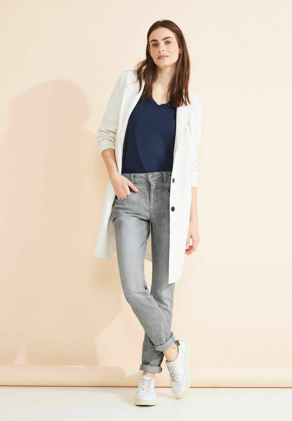 

Джинсы приталенного кроя CASUAL FIT Street One, цвет grau