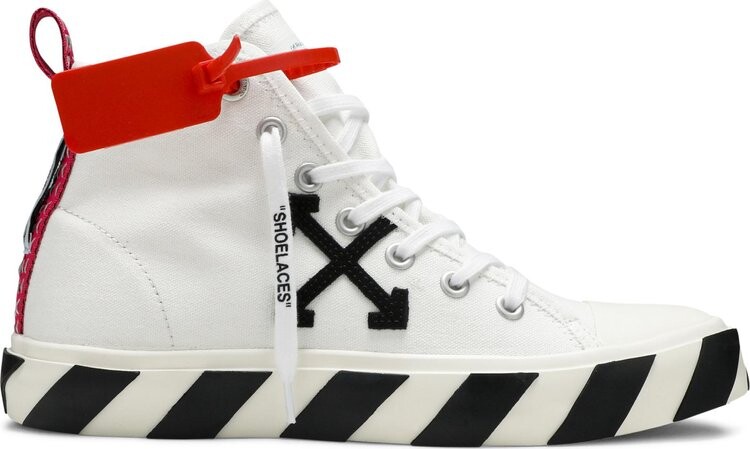 

Кроссовки Off-White Vulc Sneaker Mid White Black, белый, Белый;серый, Кроссовки Off-White Vulc Sneaker Mid White Black, белый