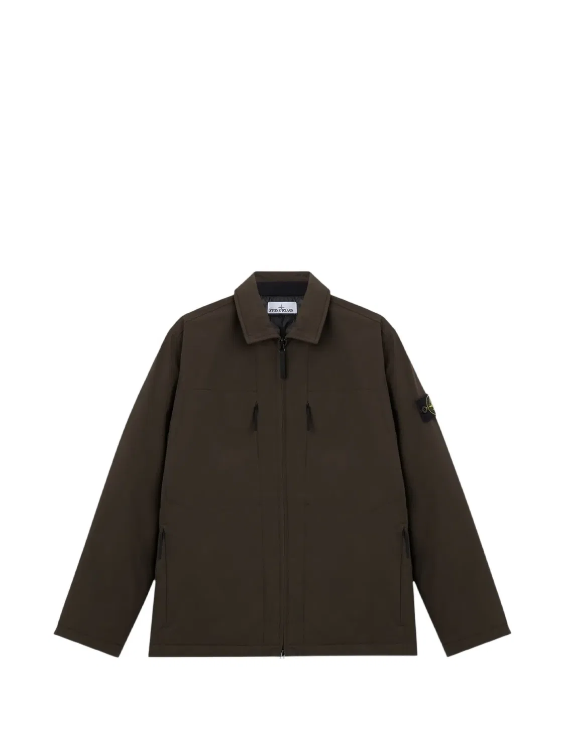 Stone Island Куртка Soft Shell-R серый