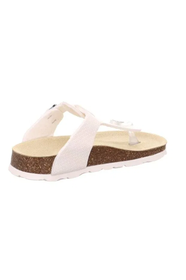Детские туфли для девочек без шнуровки Superfit, White — фото 4