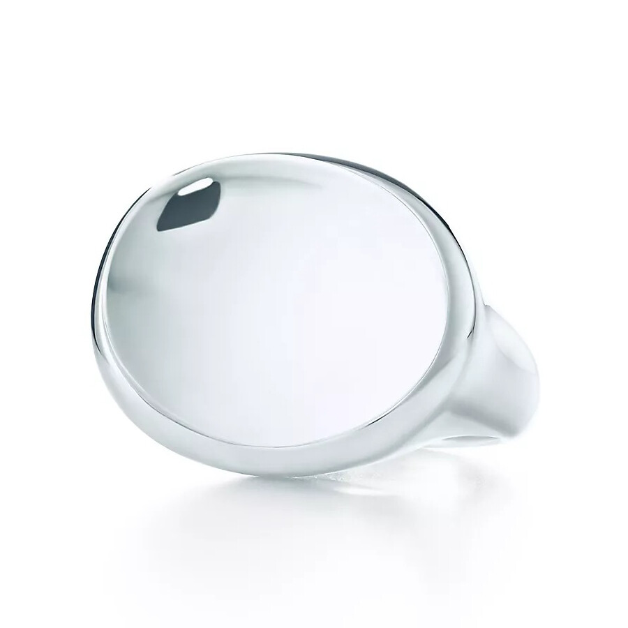 

Кольцо Tiffany & Co. x Elsa Peretti Cabochon, серебро/горный хрусталь