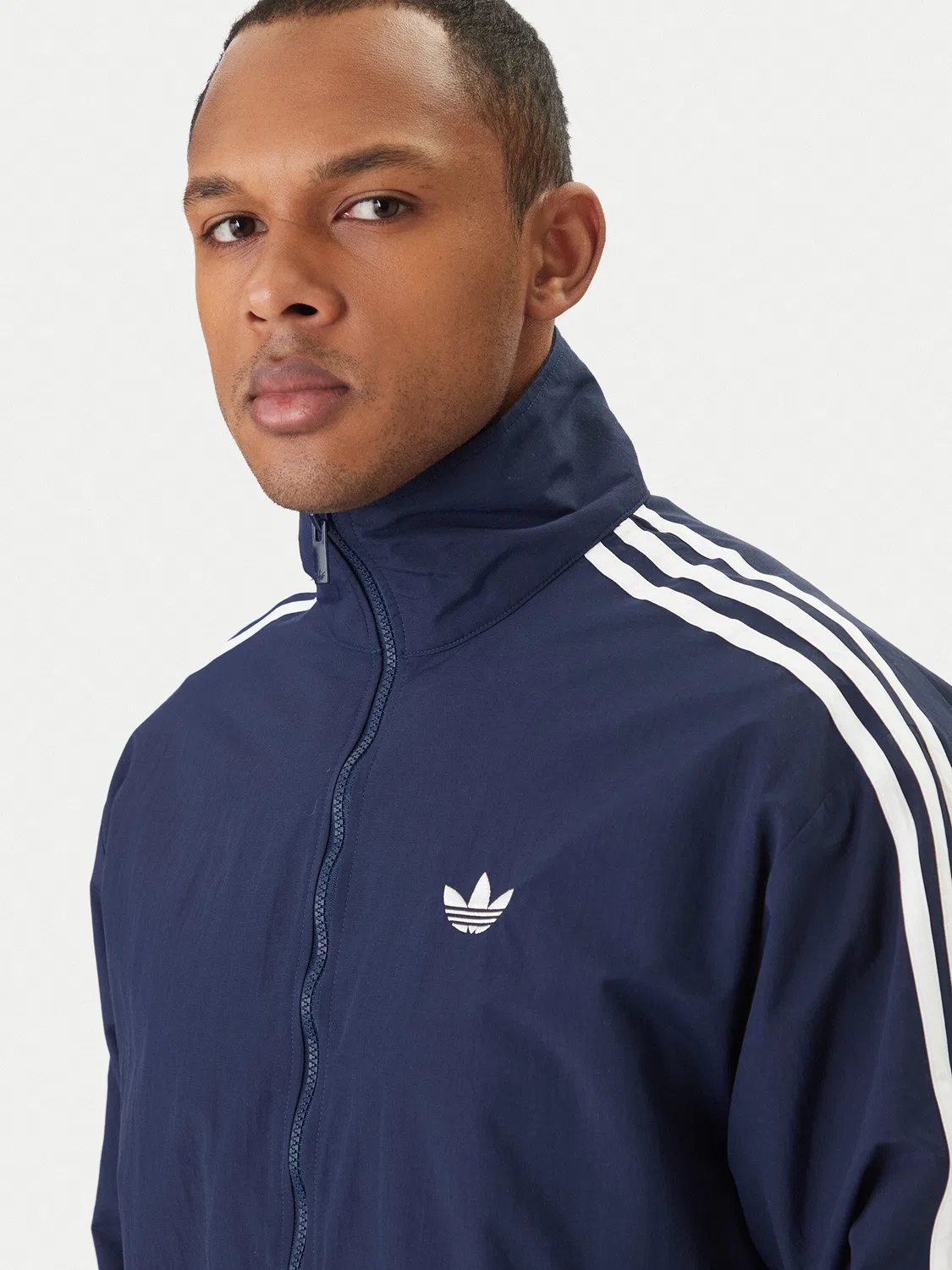 Мужская толстовка стандартного кроя Firebird Adidas, темно-синий — фото 4