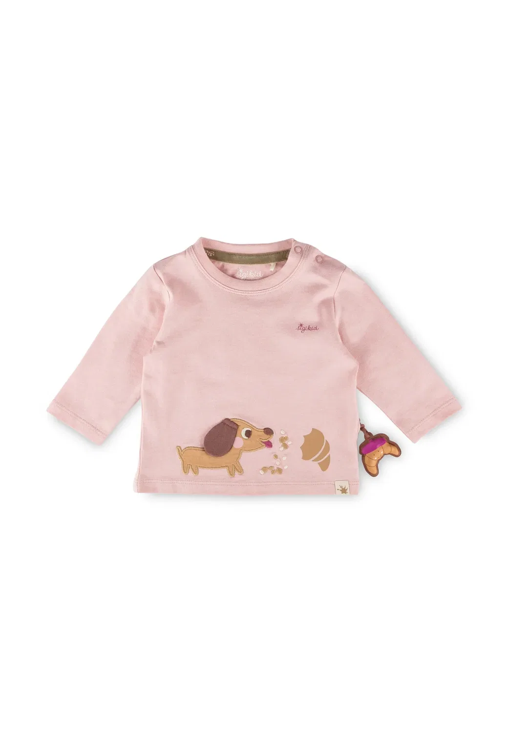 Langarmshirt petit croissant - топ с длинными рукавами Sigikid, Rosa