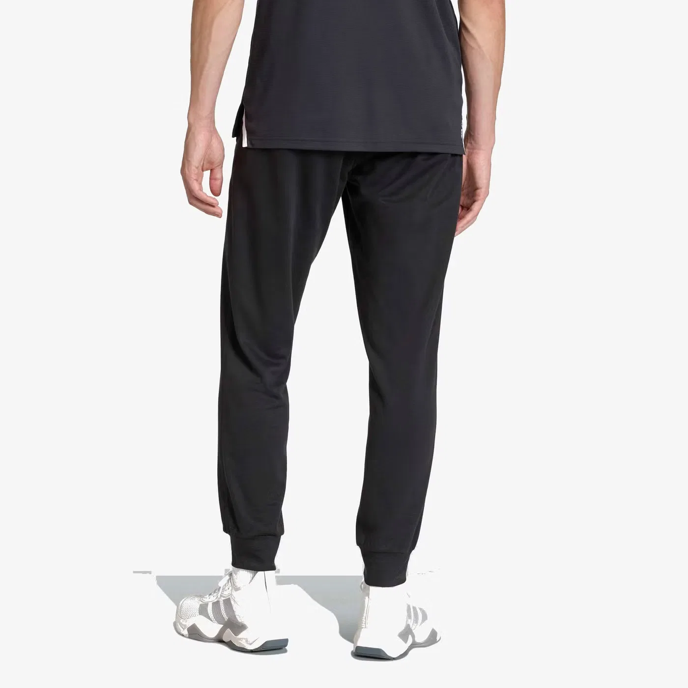 Штаны спортивные с зауженными брюками Workout Essentials FeelReady Adidas, черный — фото 3