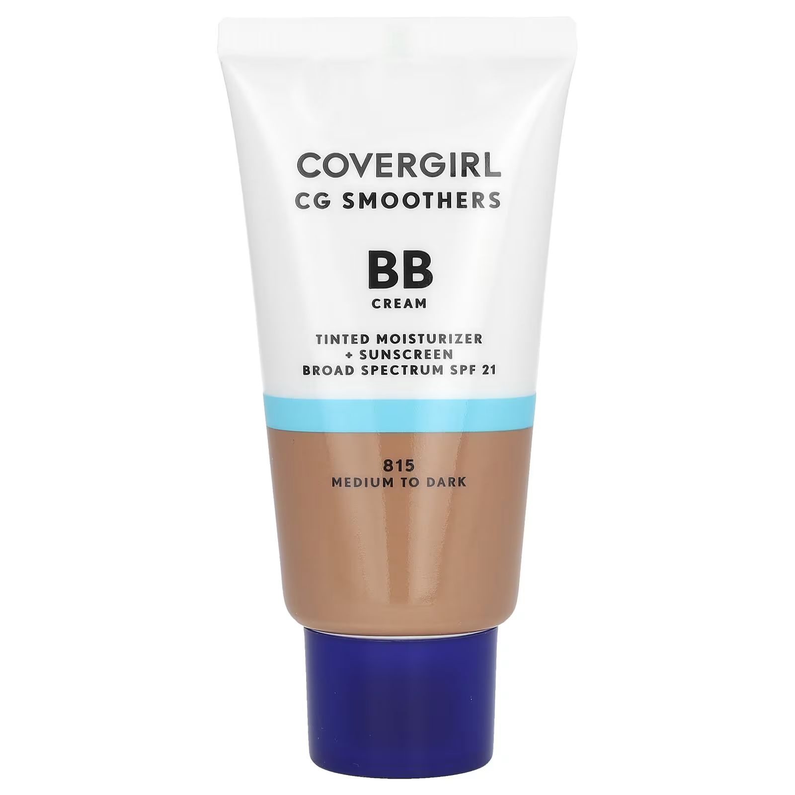 

CG Smoothers, BB-крем, SPF 21, оттенок 815 от среднего до темного, 1,35 жидк. унции (40 мл) Covergirl