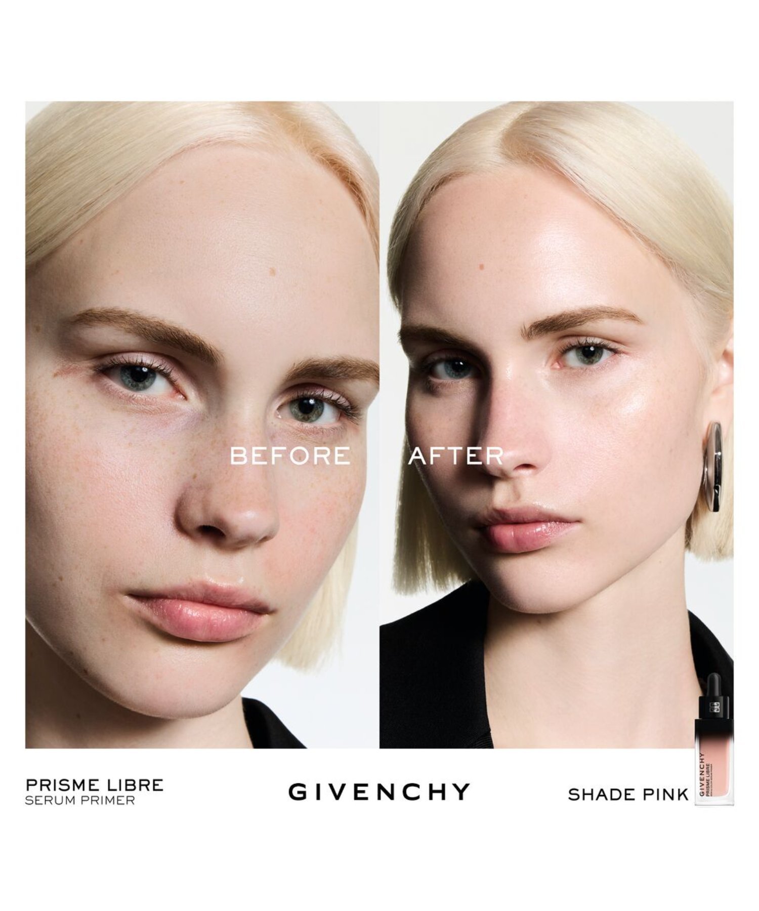 Сыворотка GIVENCHY BEAUTY — Prisme Libre Care & Color -праймер , pink, 30 мл — фото 4
