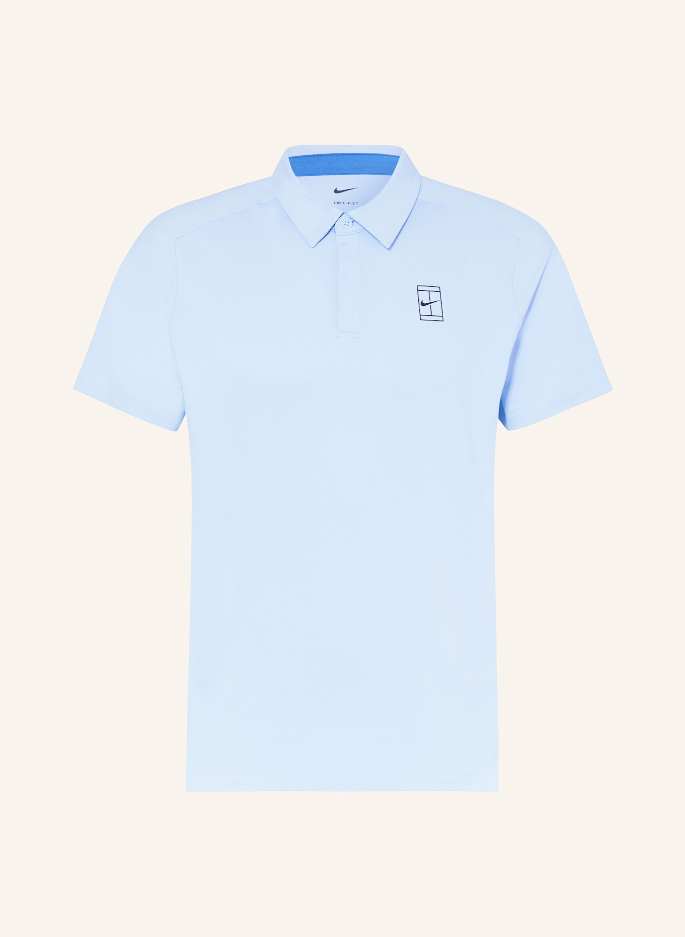 

Функциональная рубашка-поло Nike Court Dri-Fit Advantage Nike, голубой